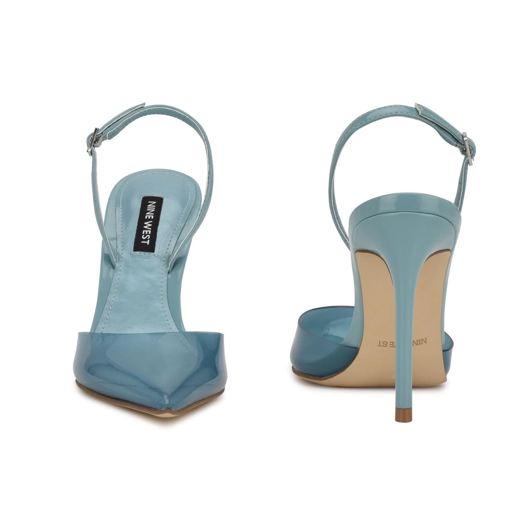 Nine West Fayes Pointy Toe Heeled Slingbacks 5 Nine West Fayes Pointy Toe Heeled Slingbacks