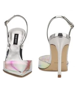 Nine West Fayes Pointy Toe Heeled Slingbacks 10 Nine West Fayes Pointy Toe Heeled Slingbacks