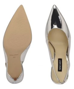 Nine West The F Collection Feather Pointy Toe Slingback Pumps 11 Nine West The F Collection Feather Pointy Toe Slingback Pumps