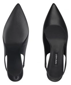 Nine West Feliks Pointy Toe Slingback Pumps Heels