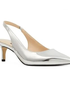 Nine West Metallic Mindset Feliks Kitten Heel Pump