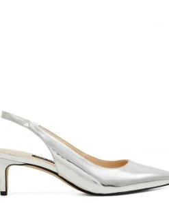 Nine West Metallic Mindset Feliks Kitten Heel Pump