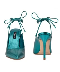 Nine West The F Collection Feya Ankle Wrap Dress Pumps