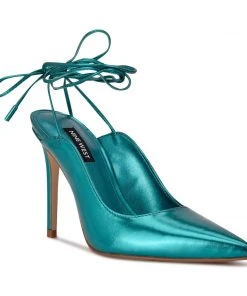 Nine West The F Collection Feya Ankle Wrap Dress Pumps