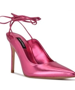 Nine West Feya Ankle Wrap Dress Pumps