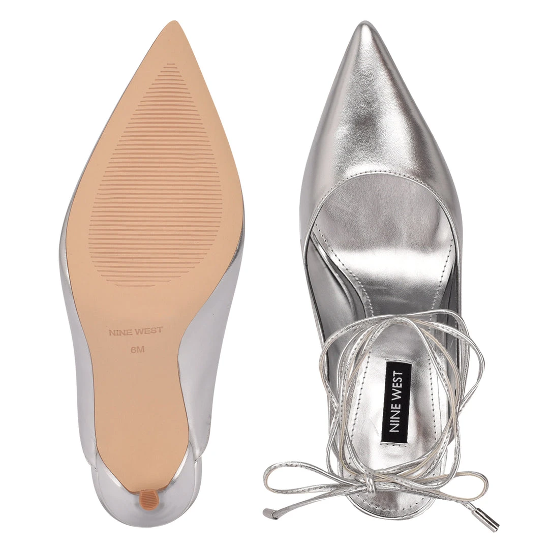 Nine West Feya Ankle Wrap Dress Pumps 7 Nine West Feya Ankle Wrap Dress Pumps