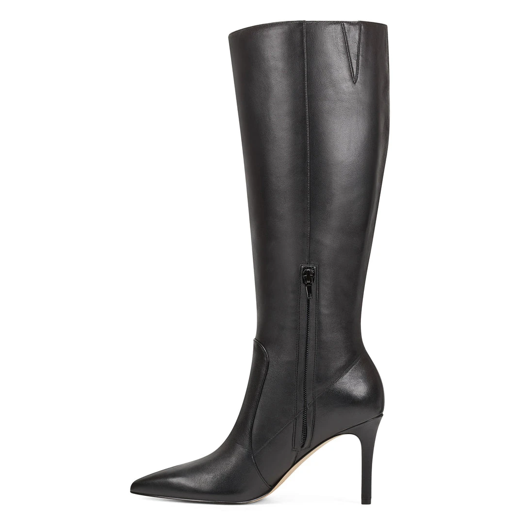 Nine West Fivera Wide Calf Pointy Toe Boot 6 Nine West Fivera Wide Calf Pointy Toe Boot