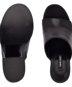 Nine West Flower Platform Slide Sandals 11 Nine West Flower Platform Slide Sandals