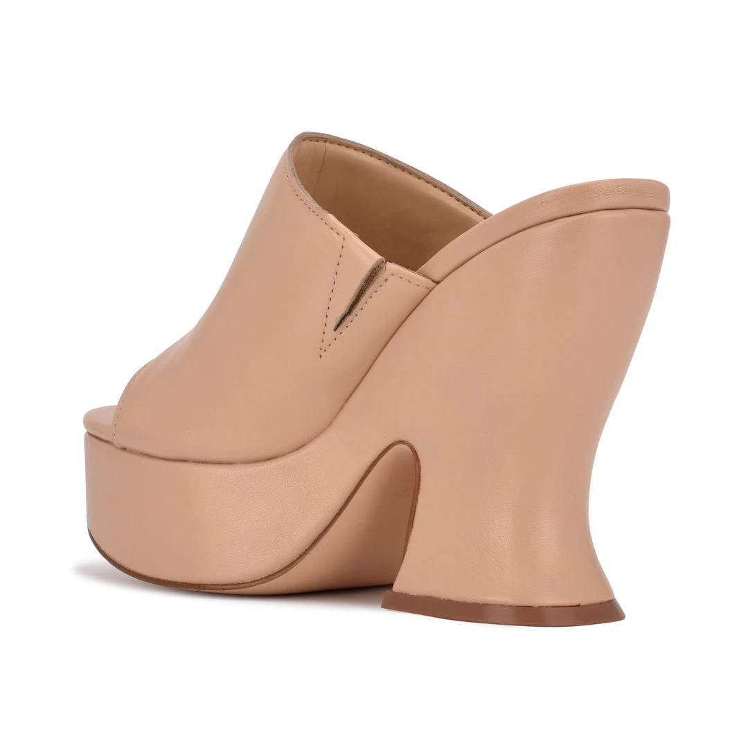 Nine West Y2K Revival Flower Platform Slide Sandals 5 Nine West Y2K Revival Flower Platform Slide Sandals