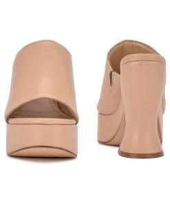 Nine West Y2K Revival Flower Platform Slide Sandals 10 Nine West Y2K Revival Flower Platform Slide Sandals