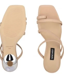 Nine West Franie Heeled Slide Sandals Heel Appeal 11 Nine West Franie Heeled Slide Sandals Heel Appeal