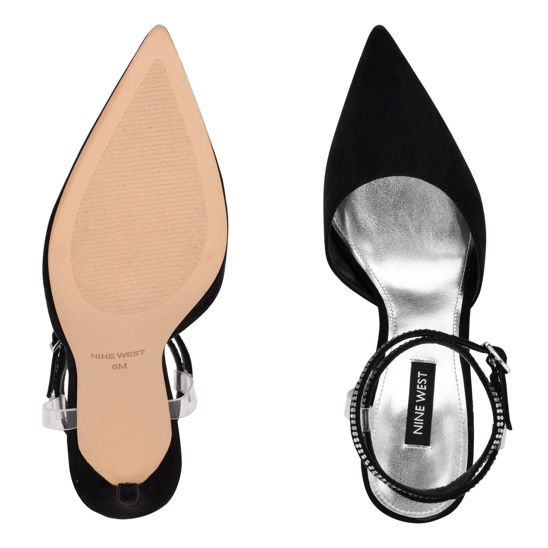 Nine West New Frant Ankle Wrap Pumps 7 Nine West New Frant Ankle Wrap Pumps