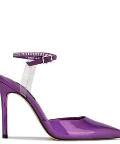 Nine West New Frant Ankle Wrap Pumps