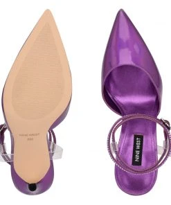 Nine West New Frant Ankle Wrap Pumps