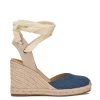 Nine West Lace It Up Friend Ankle Wrap Espadrille Wedge Sandals 2 Nine West Lace It Up Friend Ankle Wrap Espadrille Wedge Sandals