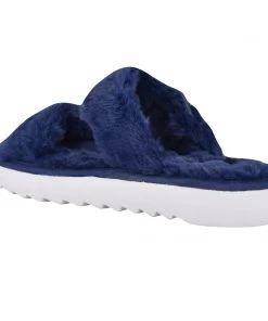 Nine West Funkie Cozy Flat Slide Sandals