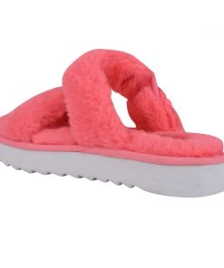 Nine West Color Pop Funkie Cozy Flat Slide Sandals 9 Nine West Color Pop Funkie Cozy Flat Slide Sandals