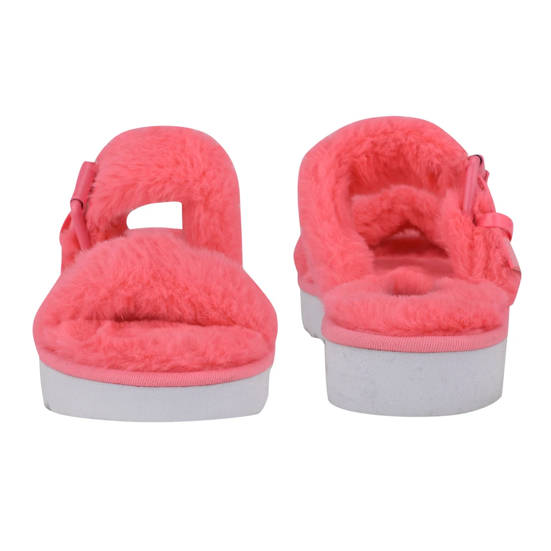 Nine West Color Pop Funkie Cozy Flat Slide Sandals 6 Nine West Color Pop Funkie Cozy Flat Slide Sandals