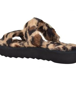 Nine West Funkie Cozy Flat Slide Sandals