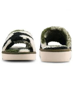 Nine West Mules & Slides Fuzzie Cozy Flat Slide Sandals