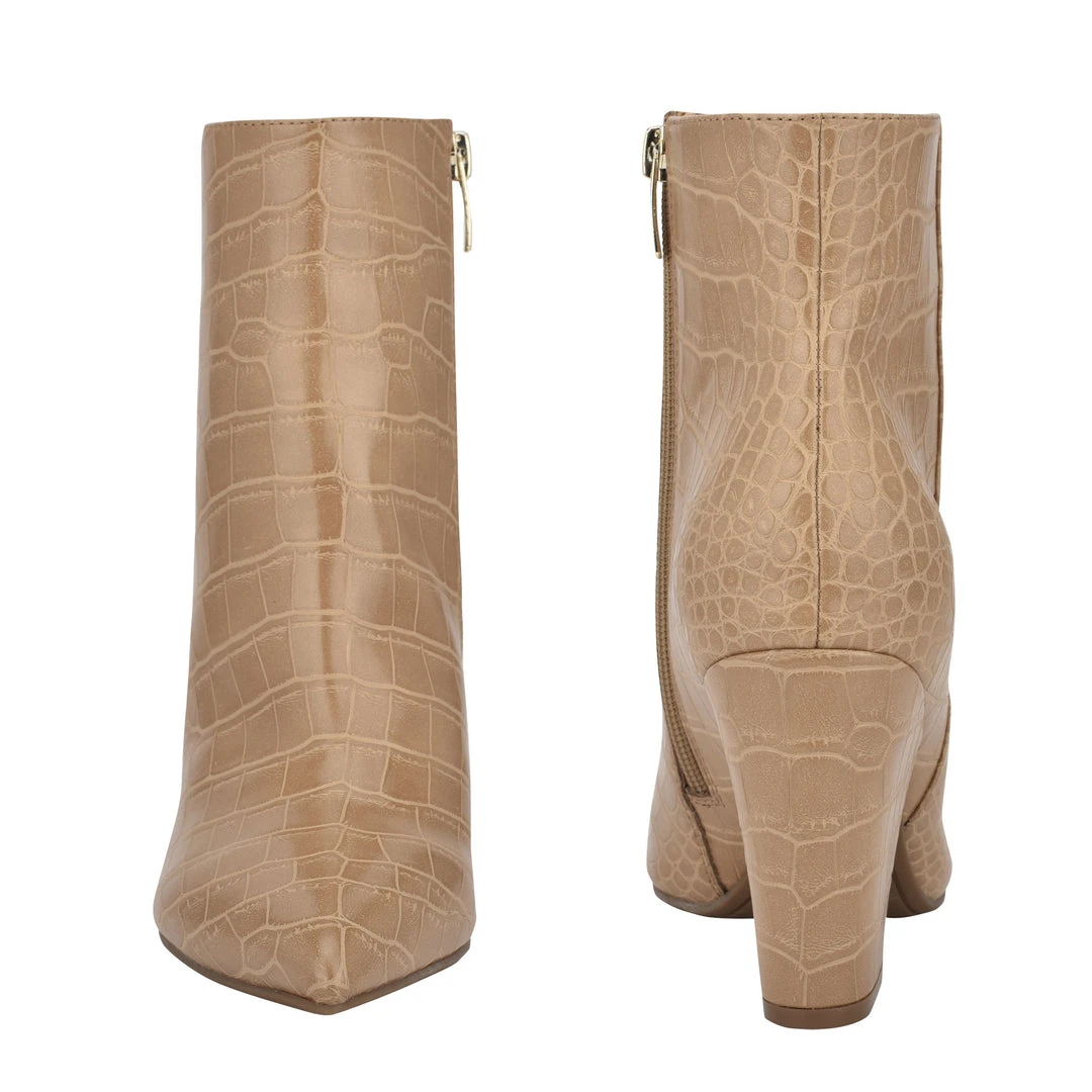 Nine West Heels Gaba Heeled Booties 7 Nine West Heels Gaba Heeled Booties