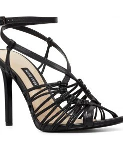 Nine West Gagnant Caged Sandals