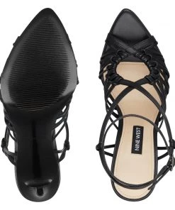 Nine West Gagnant Caged Sandals