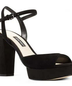 Nine West Gail Platform Sandal High Impact Platforms