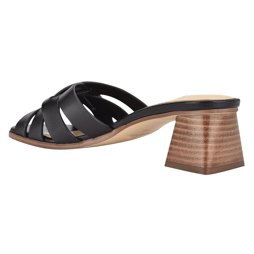 Nine West Garnet Slide Sandals Heels 5 Nine West Garnet Slide Sandals Heels