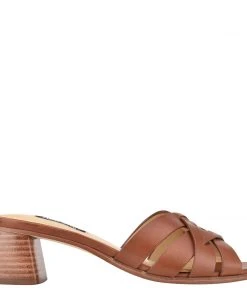 Nine West Garnet Slide Sandals Heel Appeal
