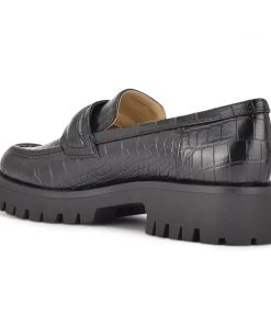 Nine West Garren Lug Sole Loafers 9 Nine West Garren Lug Sole Loafers