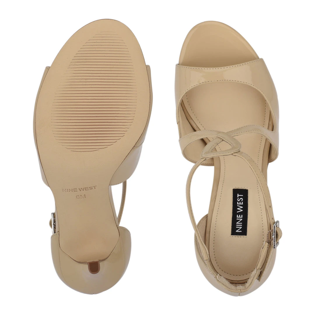 Nine West Giaa Open Toe Pump Heels 7 Nine West Giaa Open Toe Pump Heels