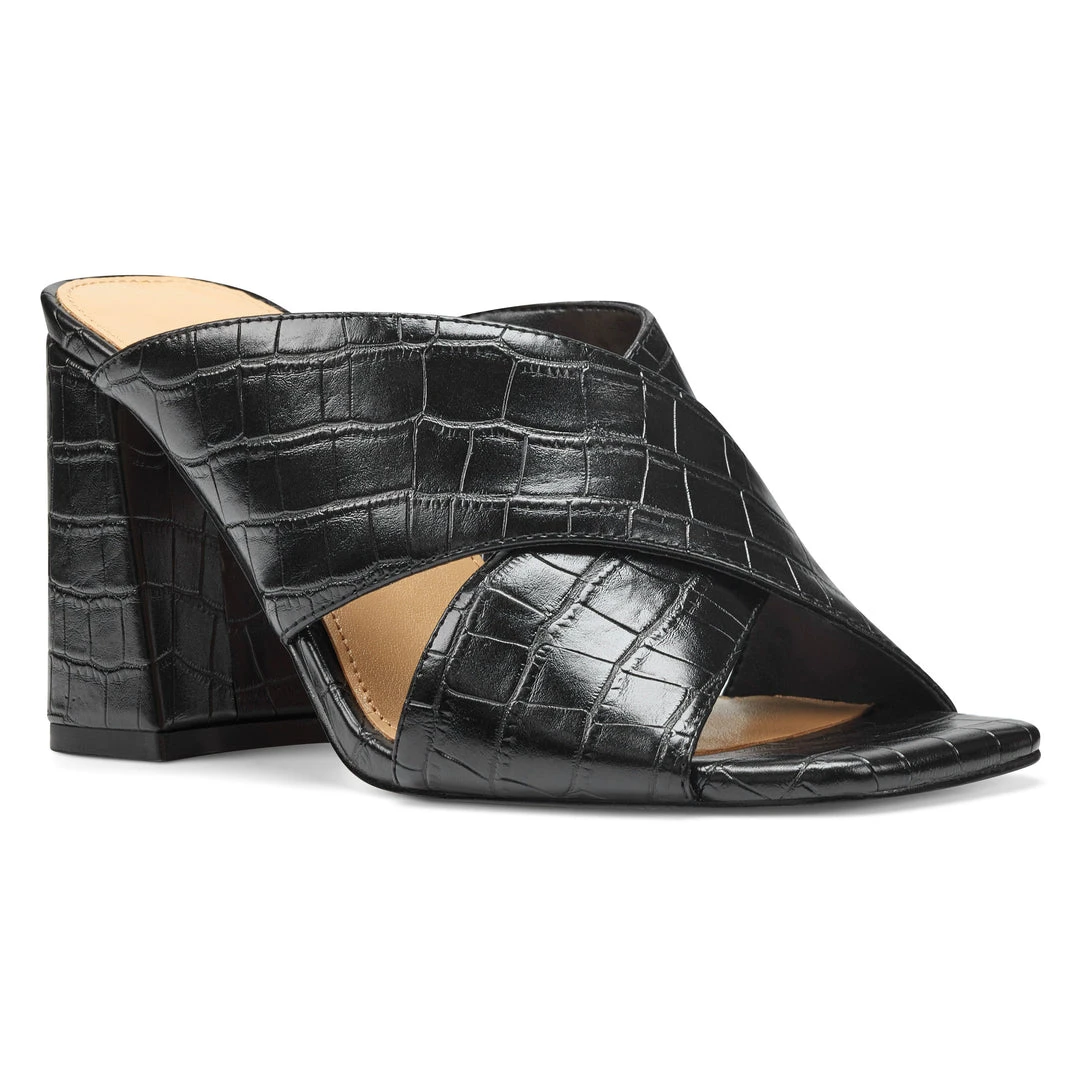 Nine West Gigi Block Heel Slide Sandals Heel Appeal 4 Nine West Gigi Block Heel Slide Sandals Heel Appeal