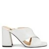 Nine West Gigi Block Heel Slide Sandals