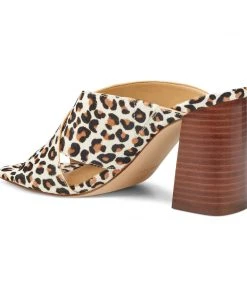 Nine West Gigi Block Heel Slide Sandals