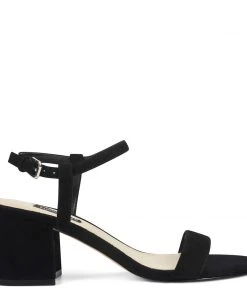 Nine West Heels Gloria Block Heel Dress Sandals