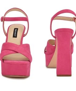 Nine West High Impact Platforms Glows Platform Sandals