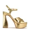 Nine West Glows Platform Sandals High Impact Platforms