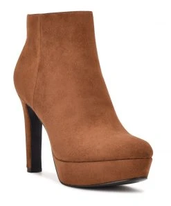 Nine West Glowup Platform Booties High Impact Platforms