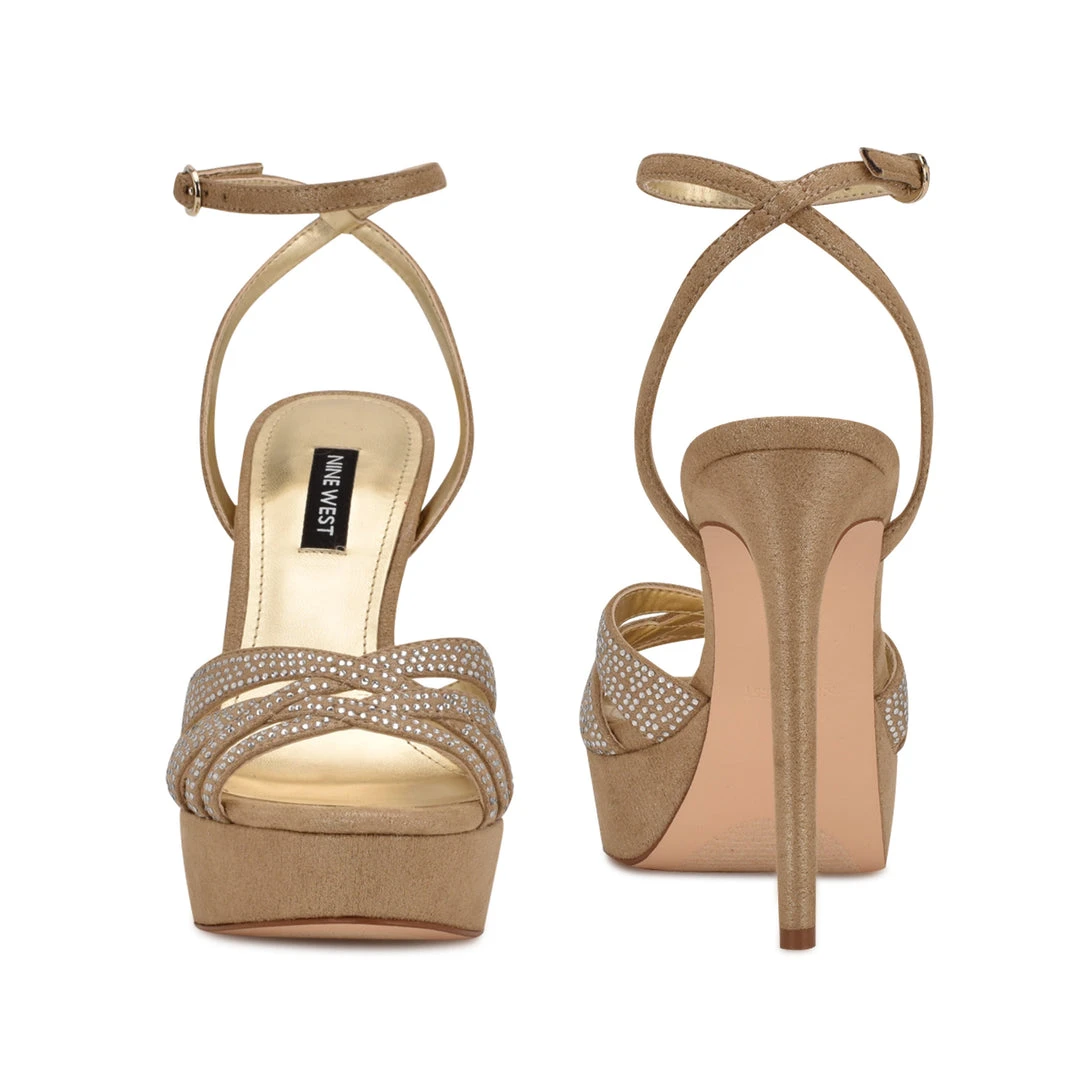 Nine West Y2K Revival Gobig Platform Sandals 6 Nine West Y2K Revival Gobig Platform Sandals
