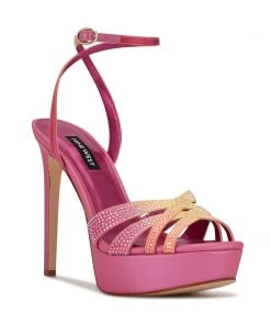 Nine West Gobig Platform Sandals