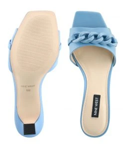 Nine West Heel Appeal Gofind Heeled Slide Sandals 11 Nine West Heel Appeal Gofind Heeled Slide Sandals