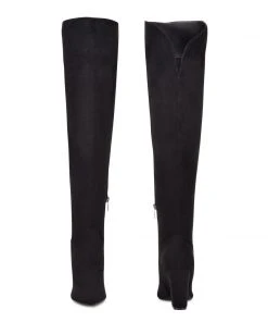 Nine West Goforit Over The Knee Heeled Boots 10 Nine West Goforit Over The Knee Heeled Boots