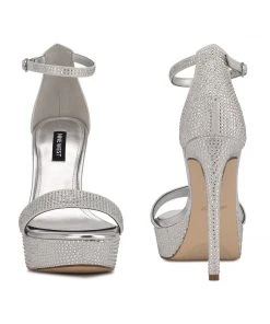 Nine West Goout Platform Sandals Y2K Revival 10 Nine West Goout Platform Sandals Y2K Revival