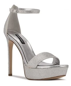 Nine West Goout Platform Sandals Y2K Revival 8 Nine West Goout Platform Sandals Y2K Revival