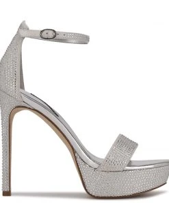Nine West Goout Platform Sandals Y2K Revival