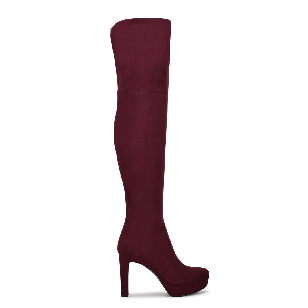 Nine West Gotcha Wide Calf Over The Knee Platform Boots 3 Nine West Gotcha Wide Calf Over The Knee Platform Boots