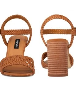 Nine West Heels Gwenny Block Heel Sandals