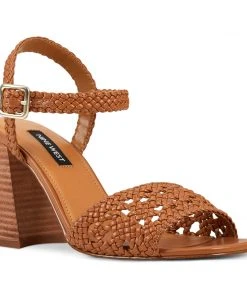 Nine West Heels Gwenny Block Heel Sandals