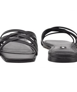 Nine West Halen Flat Slide Sandals 10 Nine West Halen Flat Slide Sandals